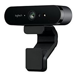 Logitech Brio 4K Ultra HD webcam with RightLightT 3 with HDR (Brown Box Packaging)