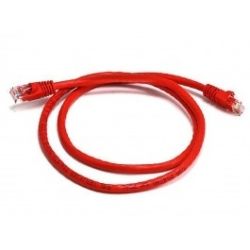 8Ware Cat6a UTP Ethernet Cable Snagless 0.25m (25cm) Red