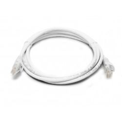 8Ware Cat6a UTP Ethernet Cable Snagless White 0.5M