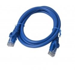 8Ware Cat6a UTP Ethernet Cable Snagless 1m (100cm) Blue