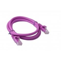 8Ware Cat6a UTP Ethernet Cable Snagless 1m (100cm) Purple