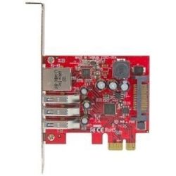 StarTech 3Pt PCIe USB 3.0 Card + Gigabit Ethernet