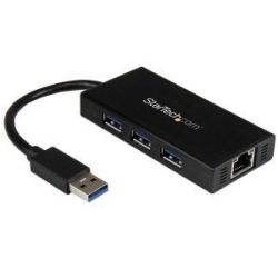 StarTech Portable USB 3.0 Hub w/ Gigabit Ethernet
