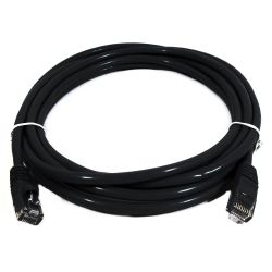 8Ware Cat6a UTP Ethernet Cable Snagless 2m Black
