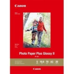 Canon PP301A3 20 SHTS 260gsm Photo Paper Plus Glossy II