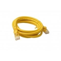 8Ware Cat6a UTP Ethernet Cable Snagless 2m Yellow