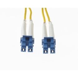 4Cabling 1.5m LC Flexi Boot LC Flexi Boot OS1 Singlemode Fibre Optic Duplex Patch Lead