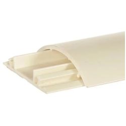 4Cabling Cable Floor Trunking Plastic 60mm 13mm x 2m White