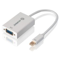 ALOGIC Premium 15cm Mini DisplayPort to VGA Adapter Male to Female White MOQ:3