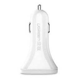 UGREEN 29W 3-Port USB Car Charger White