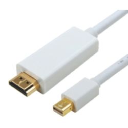 Astrotek Mini DisplayPort DP to HDMI Cable 3m 20-Pins Male to 19-Pins Male Gold plated RoHS
