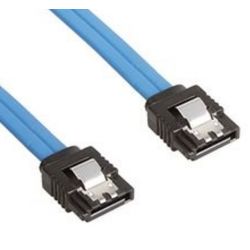 Astrotek SATA 3.0 Data Cable 50cm Male to Male 180 to 180 Degree with Metal Lock 26AWG Blue