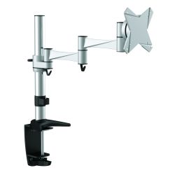 Astrotek Monitor Stand Desk Mount 43cm Arm for Single Display 13 inch-27 inch 8kg 15 tilt 180 Swivel 360 rotate VESA 75x75 100x100