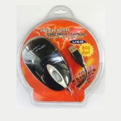 MSGMER USB2.0 Mouse PLUS Card Reader