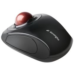 Kensington Orbit Wireless Mobile Trackball 2.4GHz Wireless Ambidextrous Design Plug and Play Centerd-ball Touch Scrolling Mouse