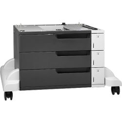 HP LaserJet 3x500 Sheet Feeder and Stand