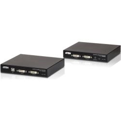 Aten USB DVI Dual View KVM Extender HDBaseT2.0 w/RS-232