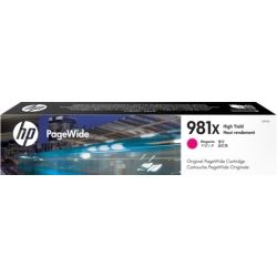 HP 981X High Yield Magenta PageWide Cartridge