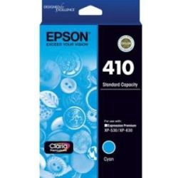 Epson 410 STD Capacity Claria Premium Cyan Ink Cartridge (XP-530 XP-630)