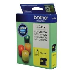 Brother LC231 Yellow Ink Cartridge