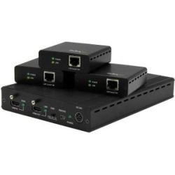 StarTech 3-Port HDBaseT Extender Kit up to 4K