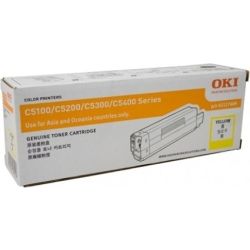 Oki 42127409 Yellow Toner Cartridge (5K) GENUINE