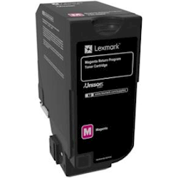 Lexmark CS720/CS725/CX725 Magenta Return Program Toner Cartridge 3K