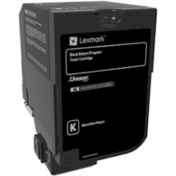 Lexmark CS720/CS725/CX725 Black Return Program Toner Cartridge 3K