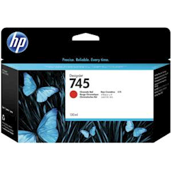 HP Ink Cartridge No 745 Chrom Red