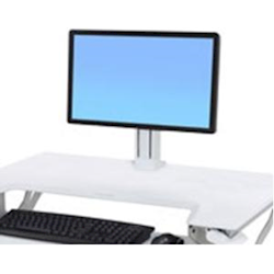 Ergotron WorkFit Single LD Monitor Kit White