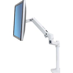 Ergotron LX Desk Mount LCD Monitor Arm Tall Pole