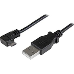 StarTech 6ft Angled Micro-USB Charge and Sync Cable