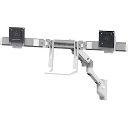 Ergotron HX Wall Dual Monitor Arm White