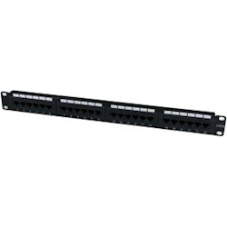 StarTech 24-Port 1U Rackmount Cat6 Patch Panel