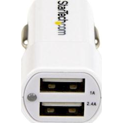 StarTech Dual Port USB Car Charger 24W/4.8A