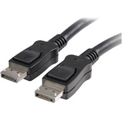 StarTech 15ft DisplayPort Cable with Latches M/M