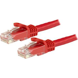 StarTech 15 m Red Snagless Cat6 UTP Patch Cable