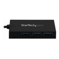 StarTech STARTECH.COM 4 Port USB 3.0 HUB 5GBPS 3 USB-A &amp;amp;amp; 1 USB-C USB BUS POWERED