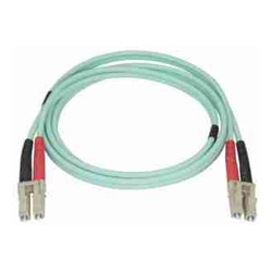 StarTech STARTECH.COM 5M AQUA OM4 LC TO LC Multimode DUPLEX FIBER OPTIC PATCH CABLE LTW