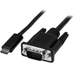 StarTech 2m (6ft) USB-C to VGA Adapter Cable