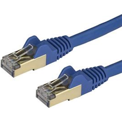 StarTech 3m Blue Cat6a Ethernet Cable STP