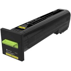 Lexmark CS820 Yellow Extra High Yield Return Program Toner Cart 22K