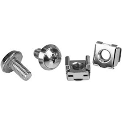 M6 Rack Screws and Cage Nuts 20 Pack