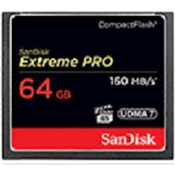SanDisk Extreme Pro CF CFXPS 64GB VPG65 UDMA 7 160MB/s R 150MB/s W 4x6 Lifetime Limited