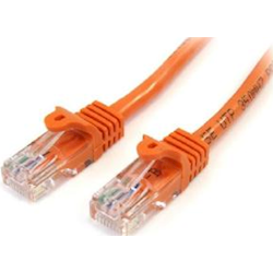 StarTech 3m Orange Snagless UTP Cat5e Patch Cable