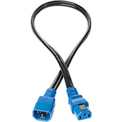 HP 2.0m 10A C13-C14 Blk Jpr Cord