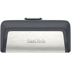 SanDisk Ultra Dual Drive USB Type C SDDDC2 64GB USB Type C Blk USB3.1/Type C reversible Retractable Type-C enabled Android 5Y