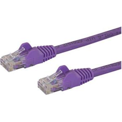 StarTech 10m Purple Snagless Cat5e Patch Cable