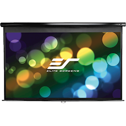 Elite Screens 109 16:10 Pull Down Screen Manual Wall/Ceiling Mount Black CASING