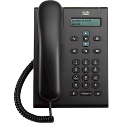 Cisco Spare Handset for Cisco Unified SIP Phone 3905 Charcoal